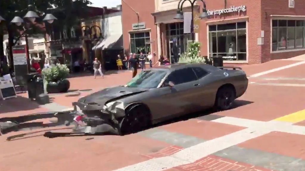 Así fue el atropello masivo en Charlottesville