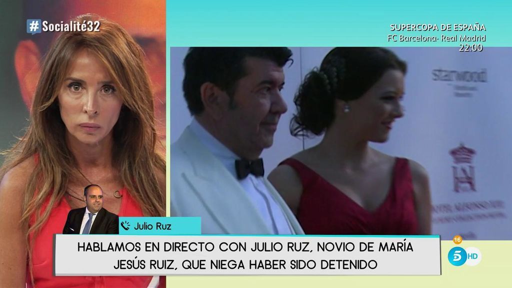 Julio Ruz, novio de María Jesús Ruiz: ¿Qué opina sobre quién está detrás de su detención?