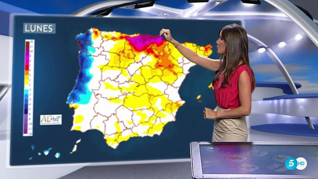 ¡Alerta por altas temperaturas! Los termómetros suben en prácticamente todo el territorio 🌡️