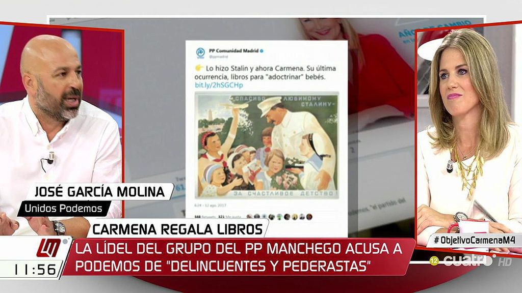 José García Molina, sobre el PP: “Están desquiciados”