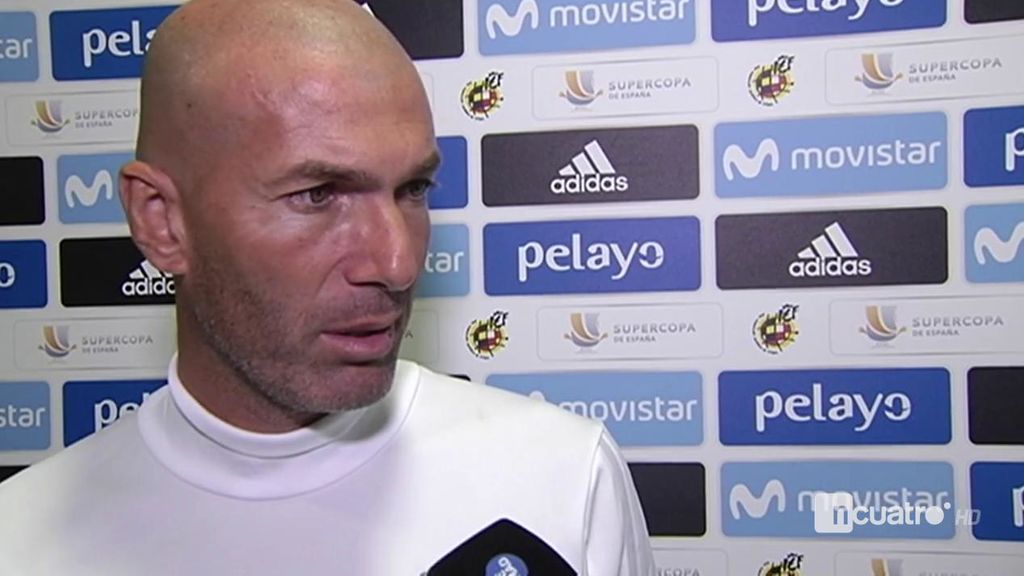 Zidane, en exclusiva a Deportes Cuatro: "Cinco partidos a Cristiano por lo que pasó es mucho"