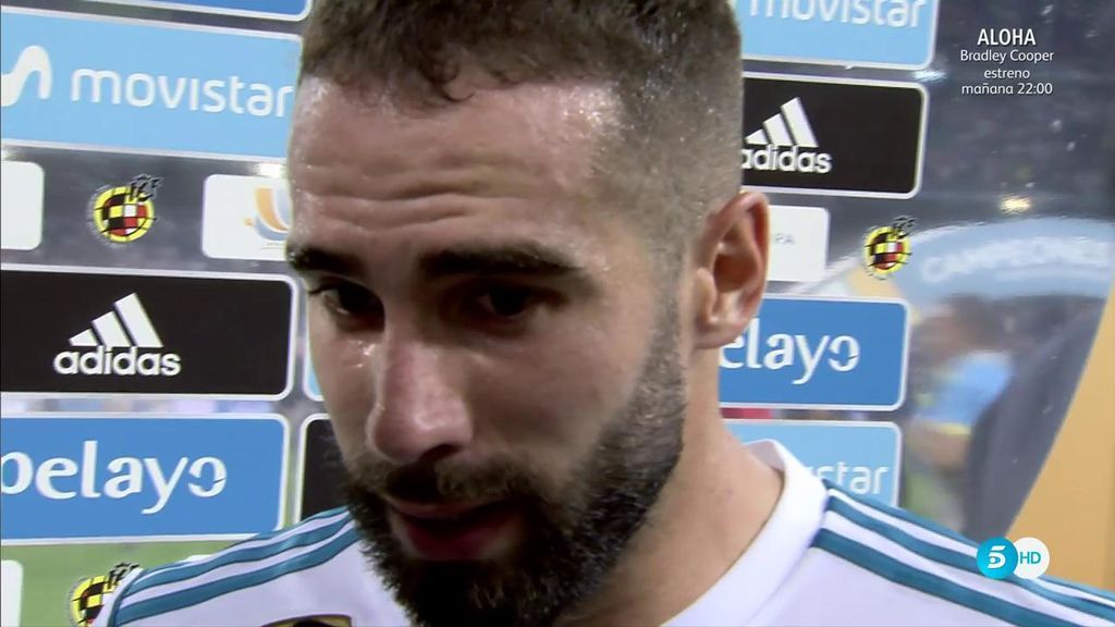 Carvajal no piensa en el posible ‘sextete’ del Madrid: “Trabajamos semana a semana”