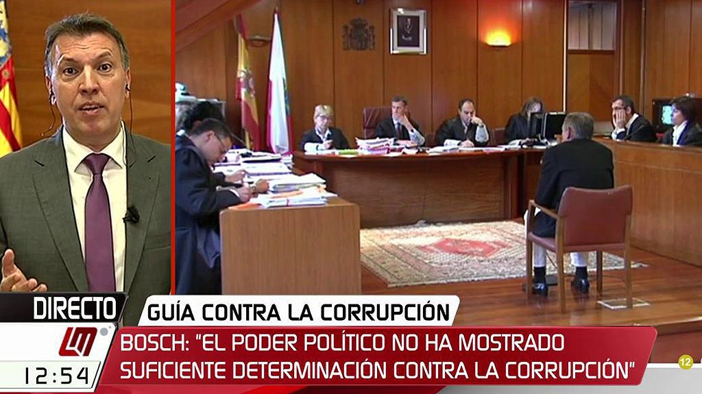 Joaquim Bosch: “El poder político no ha mostrado un compromiso suficiente para actuar contra la corrupción”