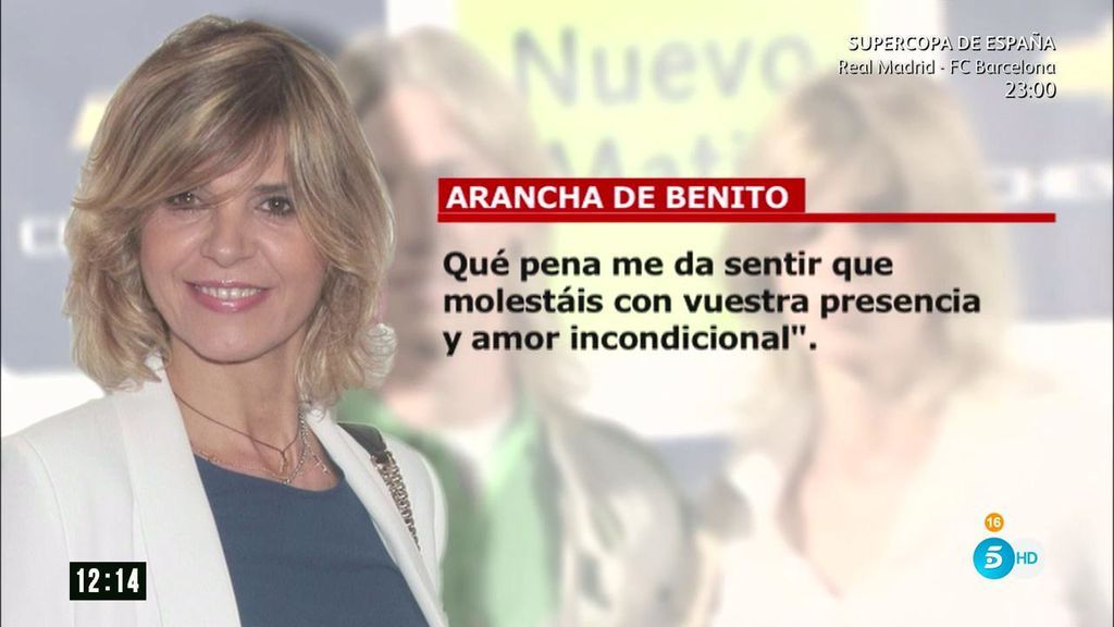 Arancha de Benito estalla contra Guti: "No quieres a tus hijos"
