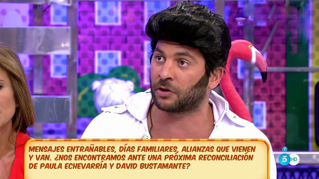 A. Tejado: "Es posible que haya un acercamiento entre Paula y Bustamante pero me dicen que no significa nada"