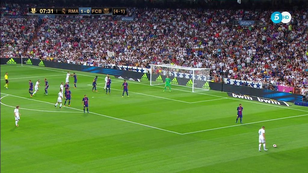 Así fue la pañolada del Bernabéu como protesta a los árbitros y apoyo a Cristiano Ronaldo