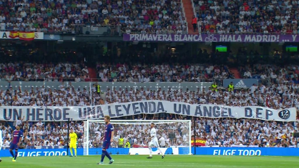 Minuto 12+1: El homenaje del Santiago Bernabéu a Ángel Nieto