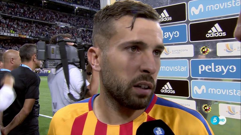 Jordi Alba: “Tenemos que mejorar muchas cosas como equipo pero no nos preocupa”