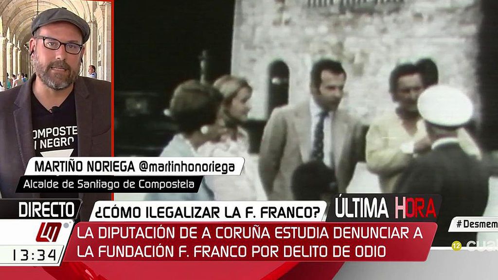 M. Noriega, de la Fundación Franco: “Tenemos que ser contundentes: ni un minuto más a este amparo y esta tibieza”