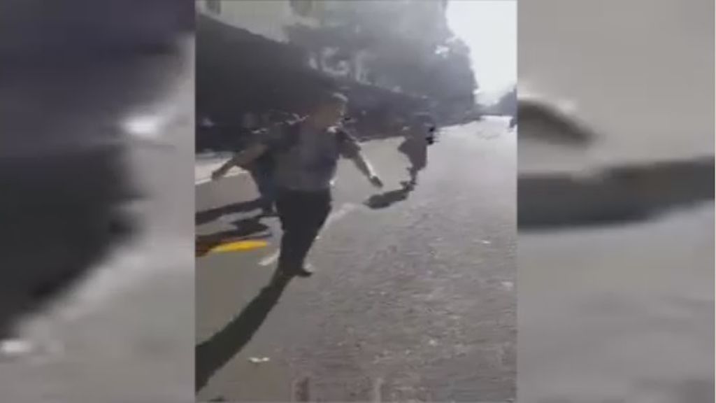 Estampida tras el ataque de una furgoneta en Las Ramblas