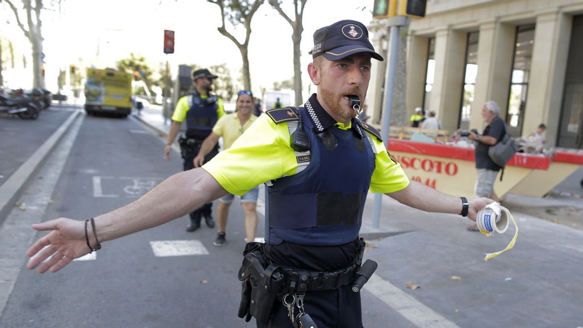 Atropello múltiple en Las Ramblas de Barcelona