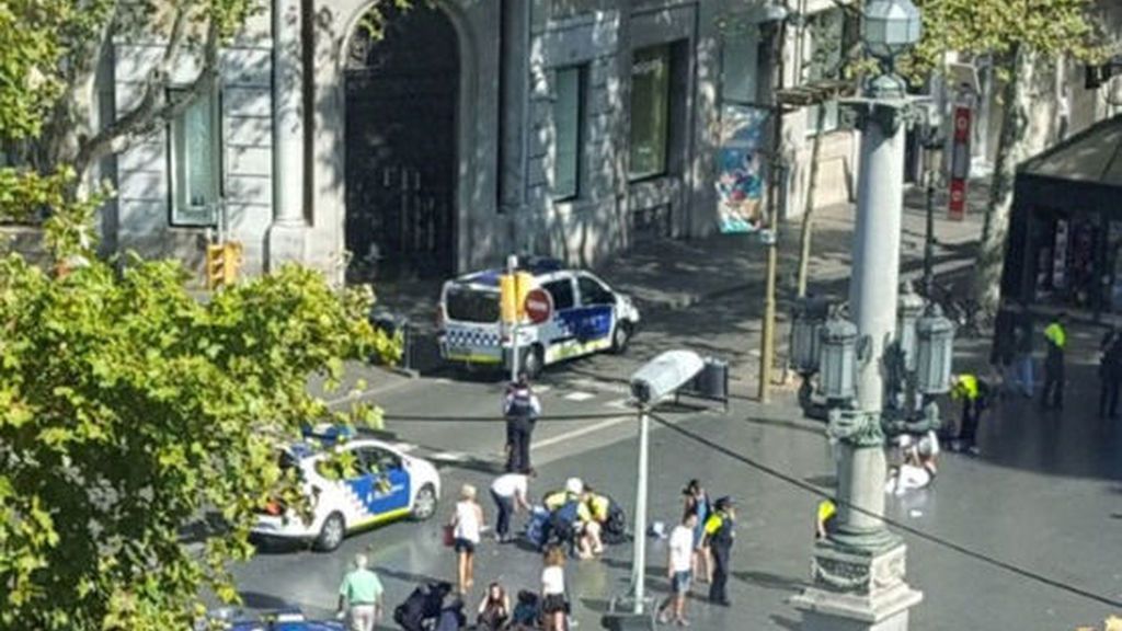 Así ocurrió el atropello masivo en La Rambla de Barcelona
