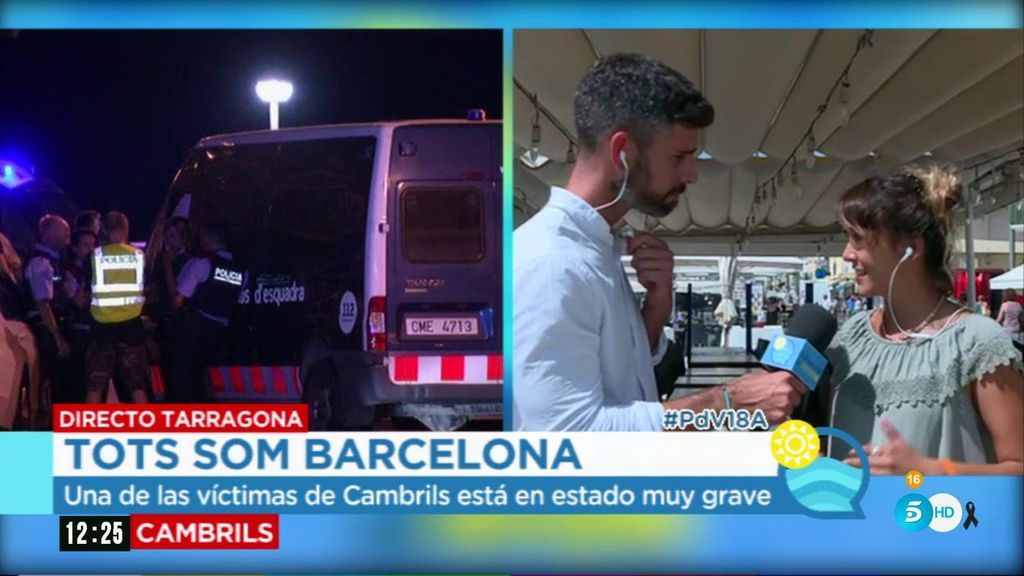 Testigo del tiroteo en Cambrils: "Al principio pensamos que eran petardos"
