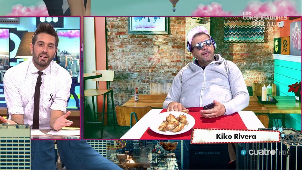 Kiko Flo Rivera ya no tiene hambre: de las alitas de diplodocus a las alitas de cerdo