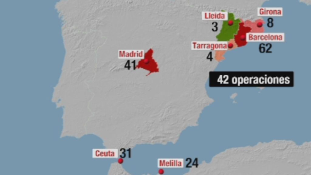Cataluña, centro del yihadismo en España