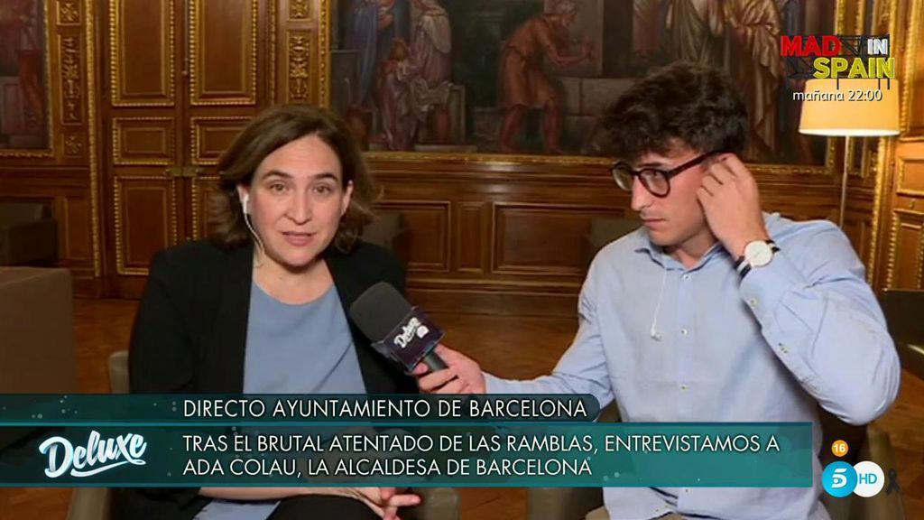 'Sábado Deluxe' entrevista a Ada Colau: "La Generalitat y el Estado vamos a seguir trabajando conjuntamente"