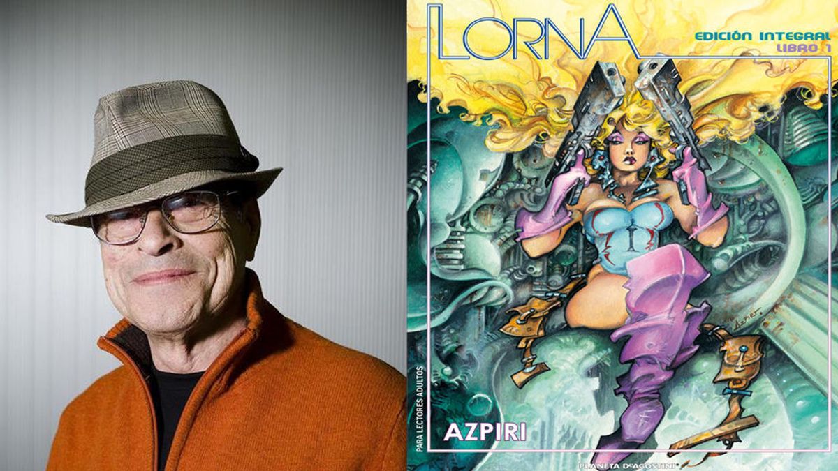 Fallece el ilustrador Alfonso Azpiri, creador de 'Lorna' y 'Mot'