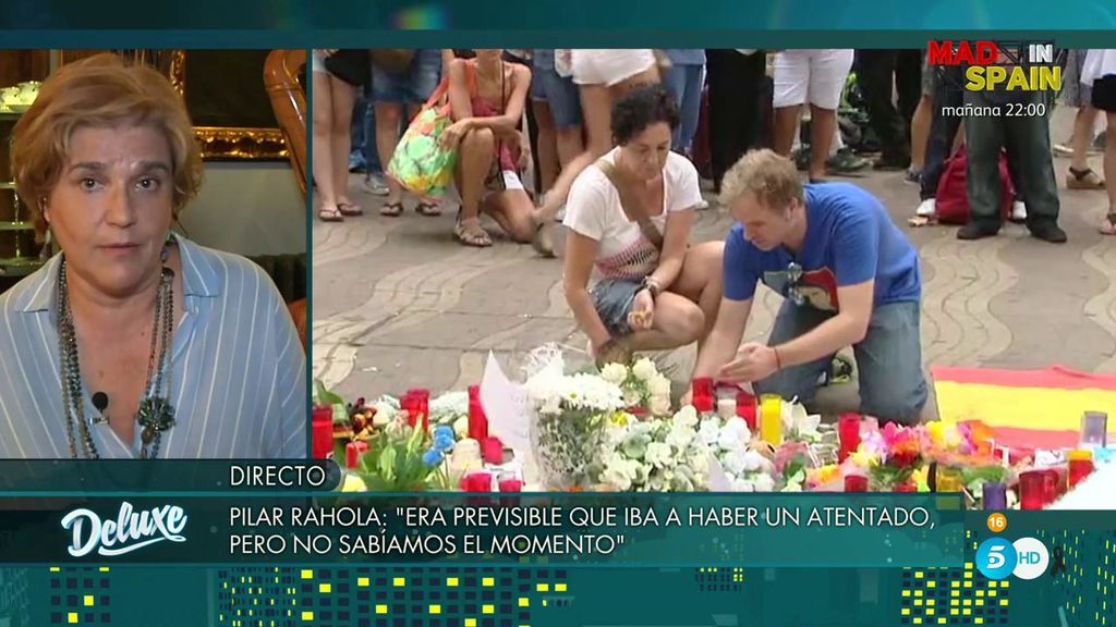 Pilar Rahola sobre la ausencia de bolardos: “Si los poníamos en un sitio quizá atentaban en otro”