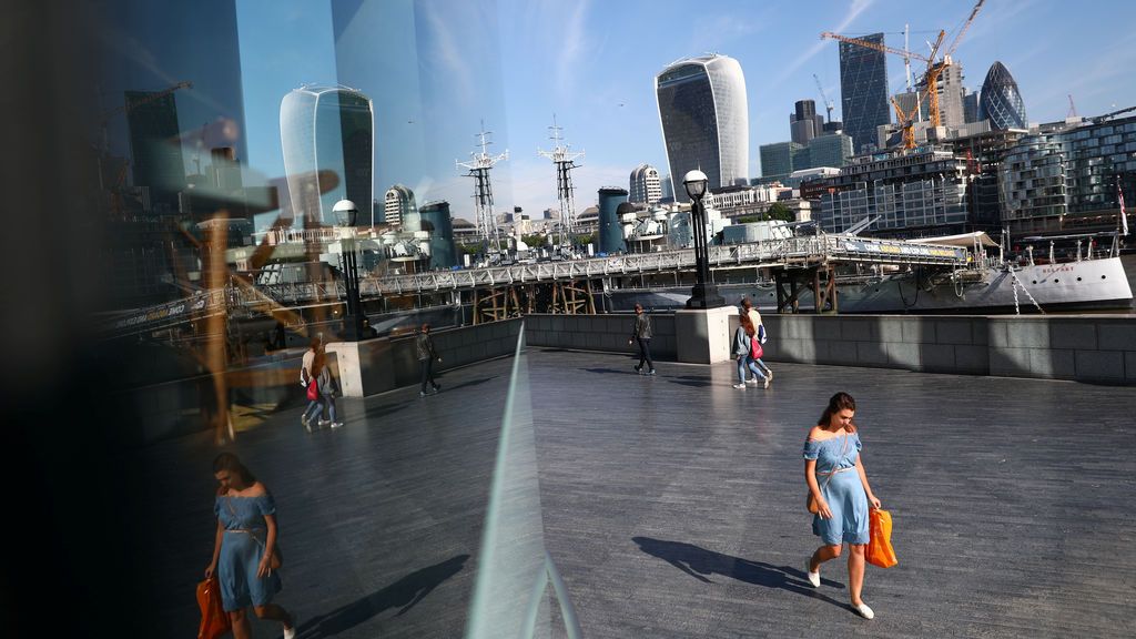 Vista de la ciudad de Londres