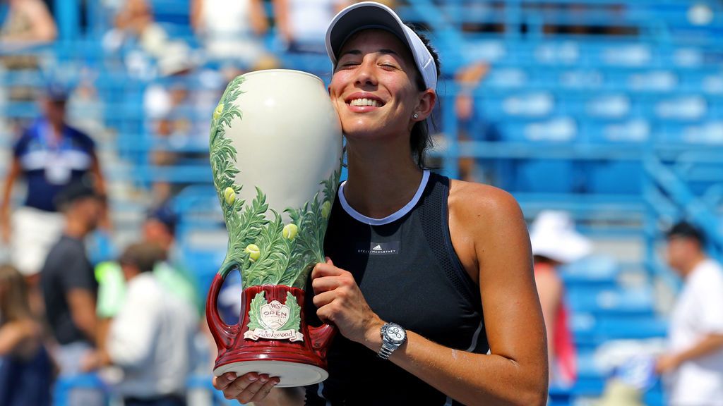 Garbiñe Muguruza toca el cielo en Cincinnati y peleará por el número 1 en el US Open