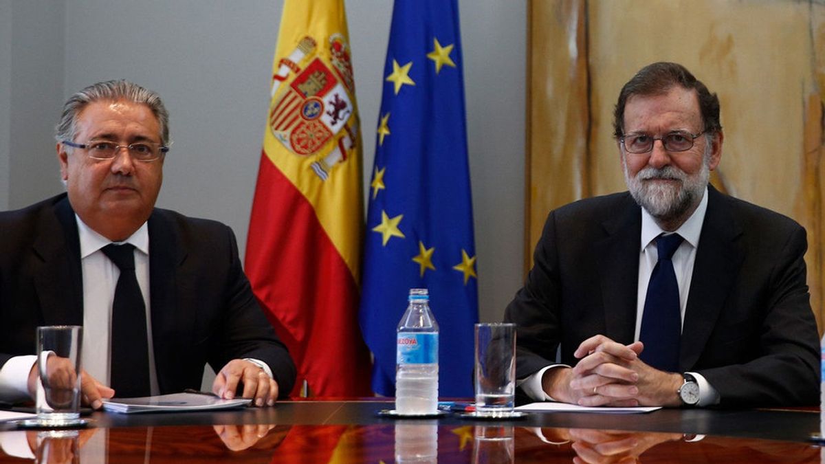 Mariano Rajoy y Zoido agradecen a los Mossos y el resto de cuerpos de seguridad la localización del terrorista