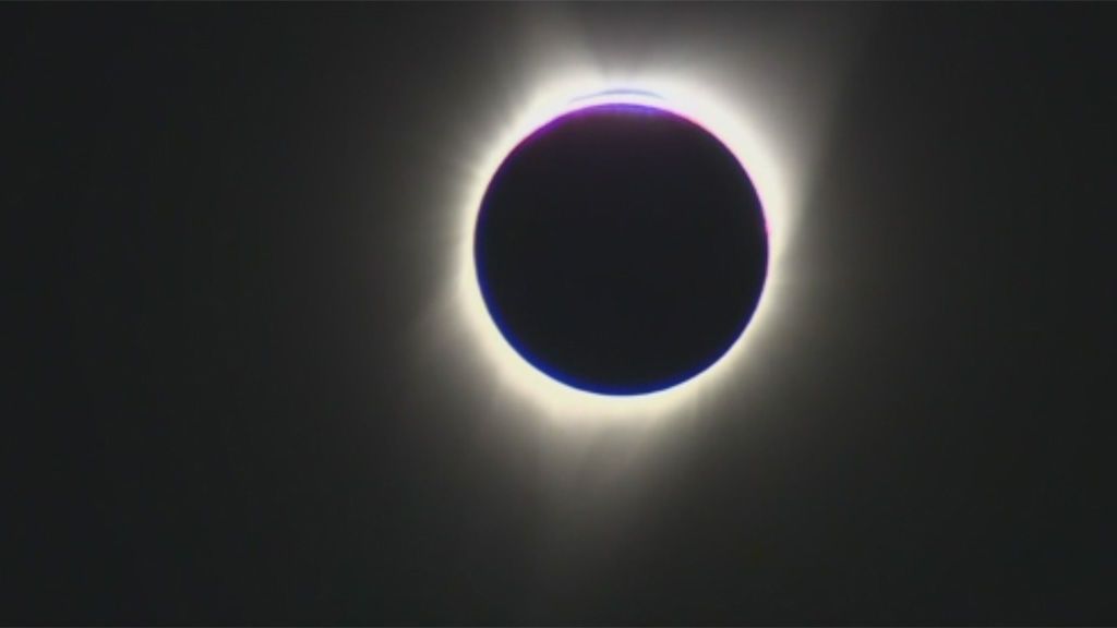 Las increíbles imágenes del eclipse solar