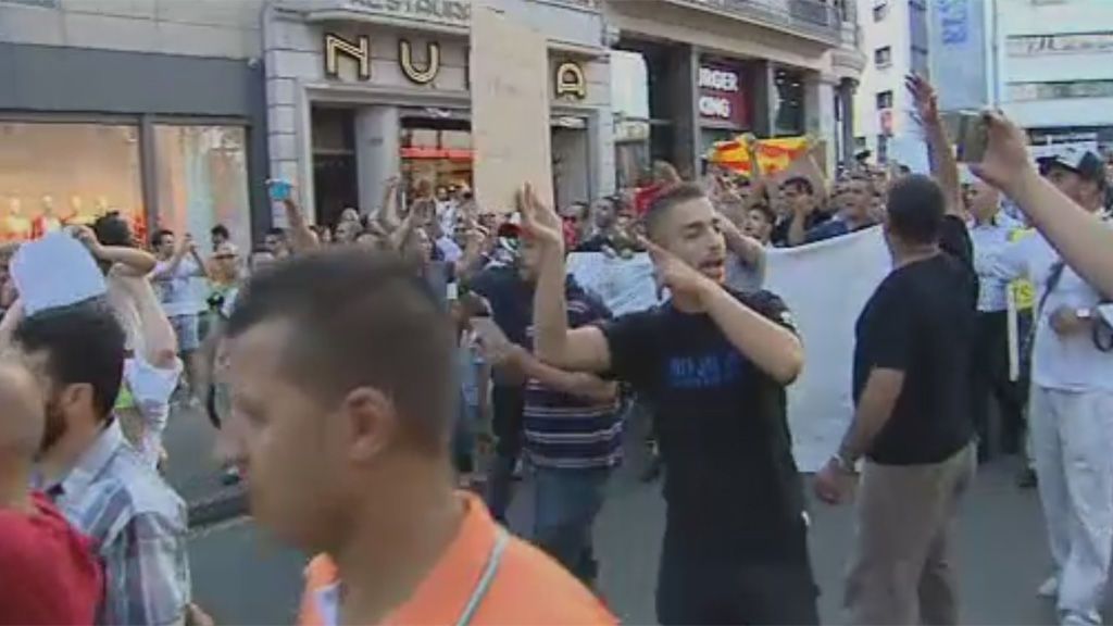 Cientos de musulmanes se manifiestan en toda España en repulsa por los atentados