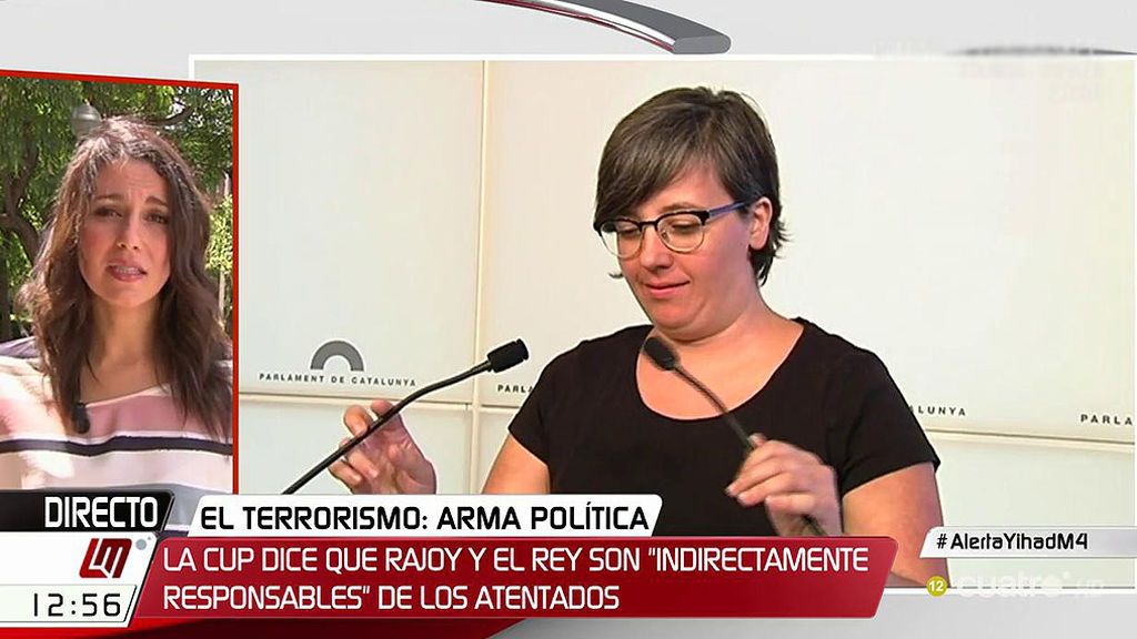 Inés Arrimadas: "Es de broma que quien no condena el terrorismo de ETA tenga que decidir sobre la manifestación"
