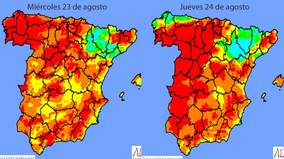 ¡Alerta! Nivel extremo por riesgo de incendios en toda España