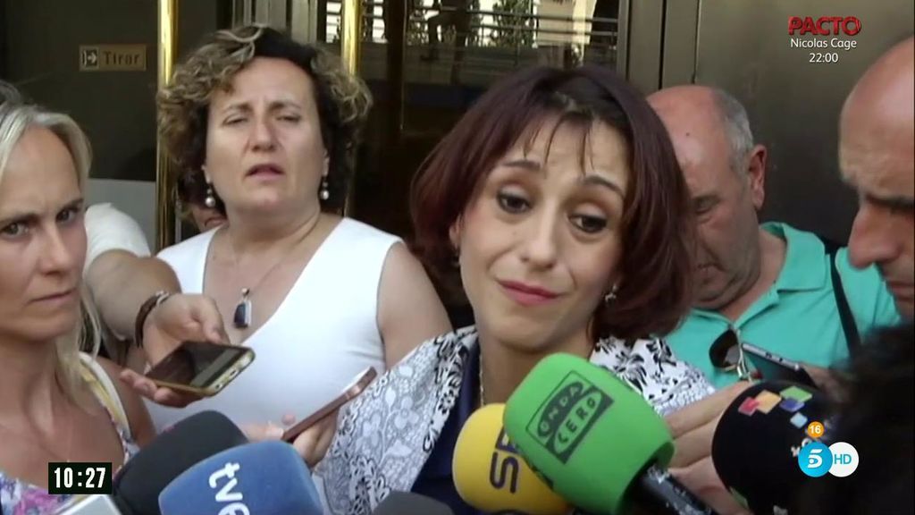 Juana Rivas: "Hemos estado muy a gusto, jugando con las hormigas y al ajedrez"