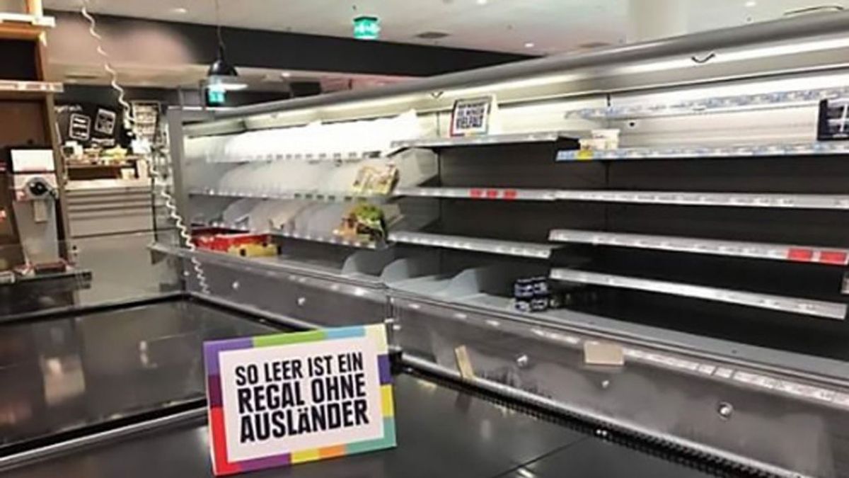 Un supermercado retira todos los productos extranjeros de sus estanterías para luchar contra el racismo