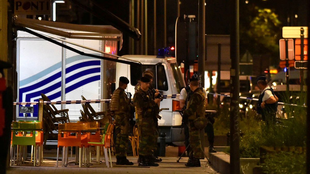 Abatido tras atacar a dos militares en el centro de Bruselas al grito de "Alá es grande"