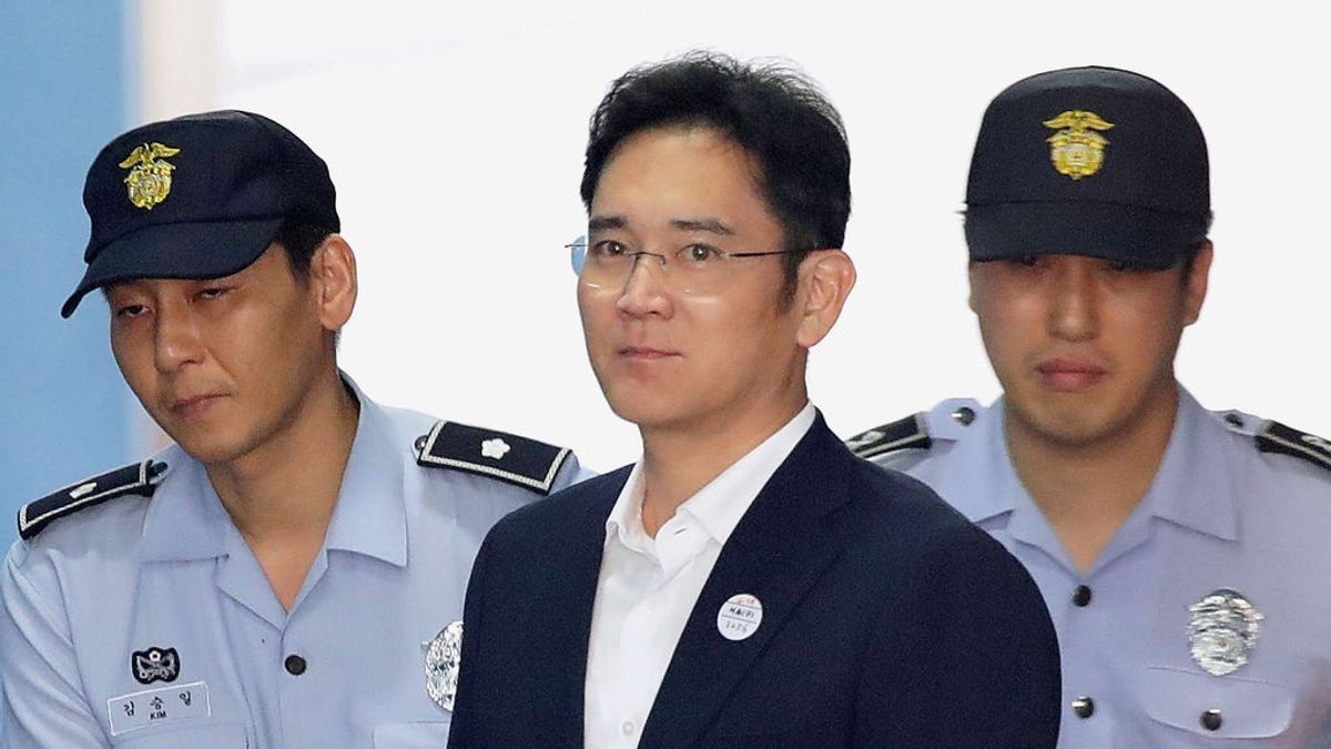 Cinco años de cárcel para el heredero de Samsung