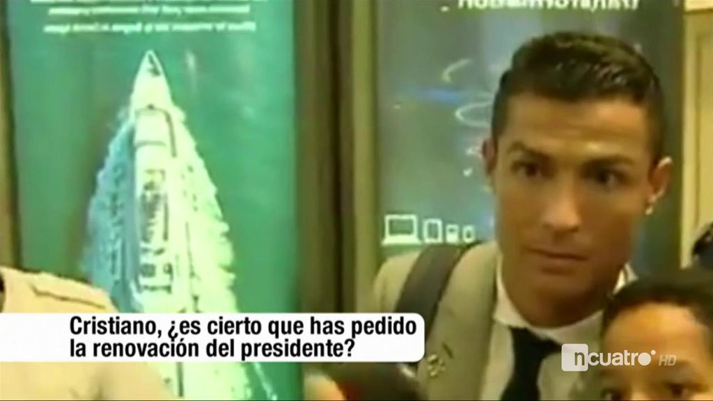 La tajante respuesta de Cristiano a las preguntas sobre su renovación con el Real Madrid