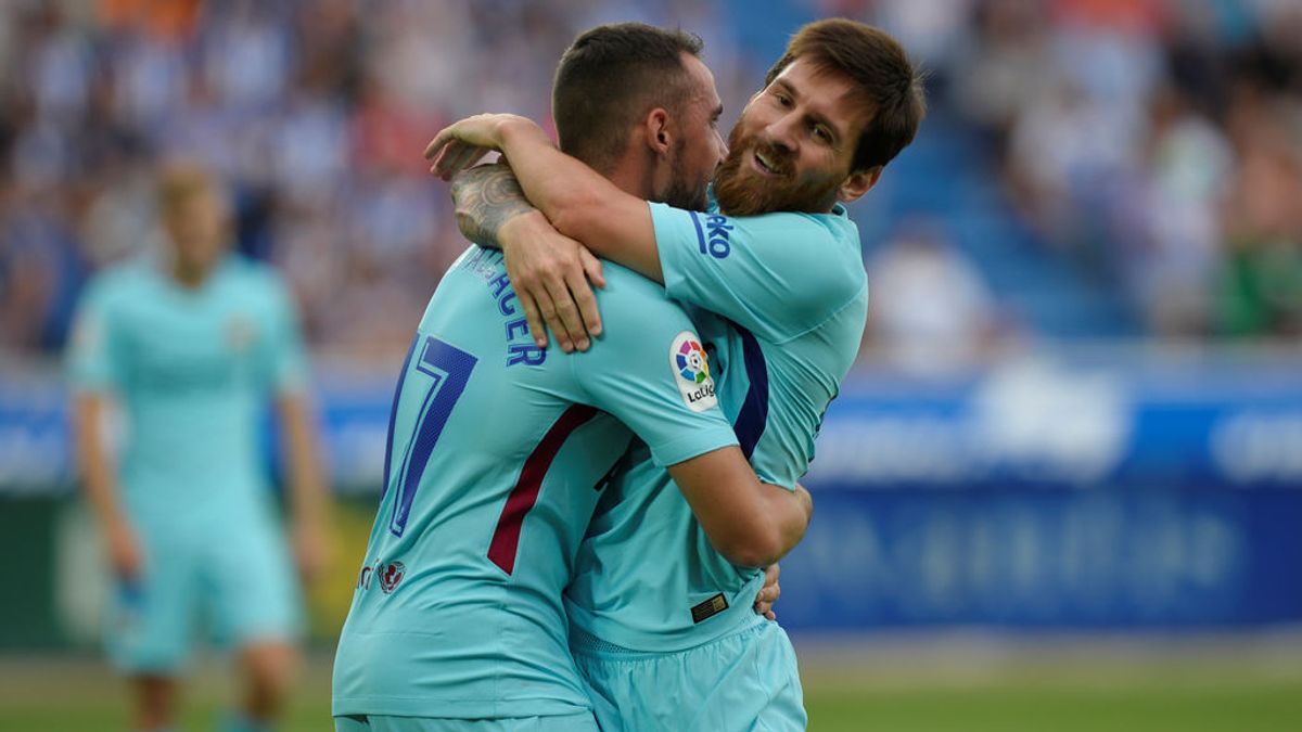 El Barcelona, liderado por Messi, sigue adelante con paso firme (0-2)