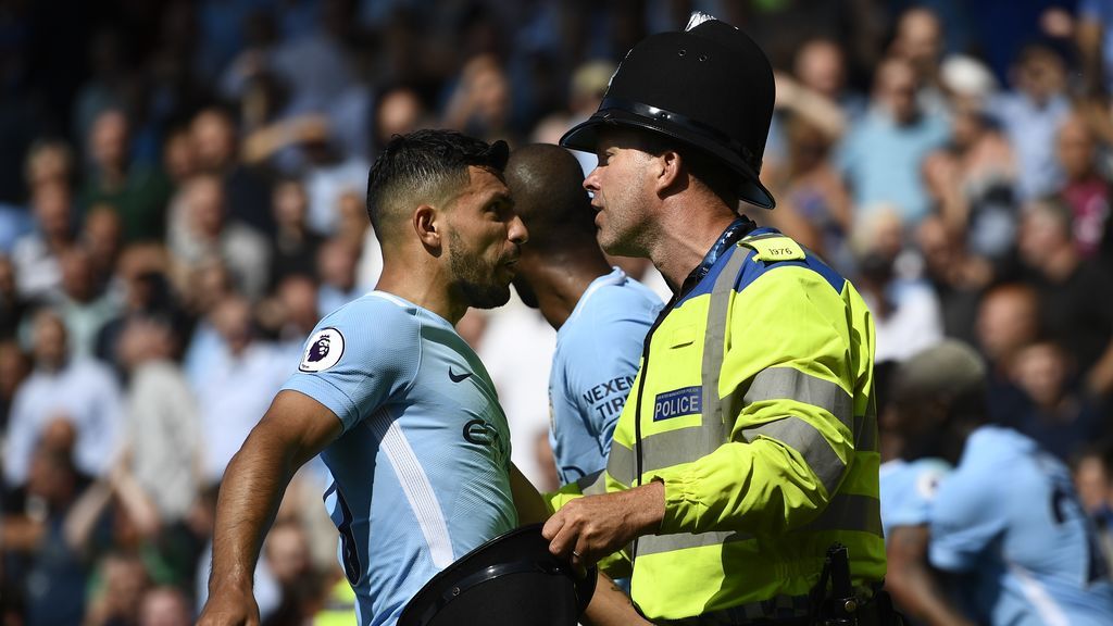 Kun Agüero agrede a un miembro de seguridad y la policía abre una investigación