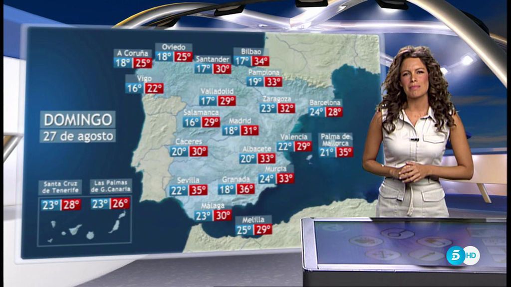 El tiempo, con Laura Madrueño