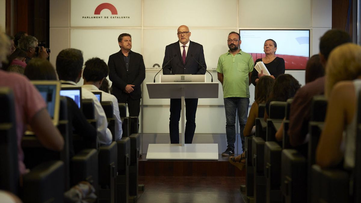 JxSí y la CUP aprobarán la Ley de Transitoriedad, clave para la desconexión, antes del 1 de octubre