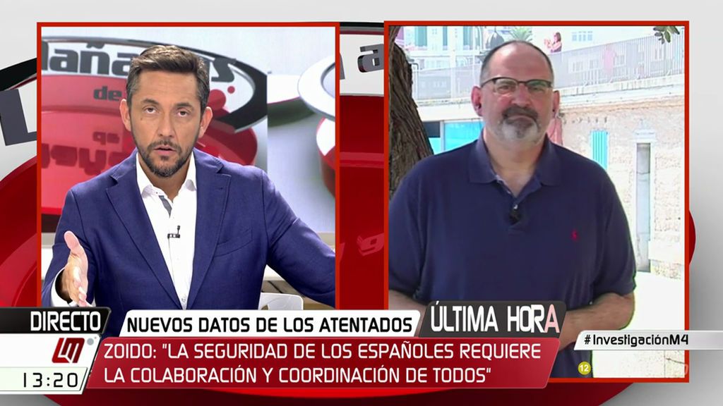 Losada: “Zoido no miente: hubo coordinación después del atentado, sí, pero no antes”