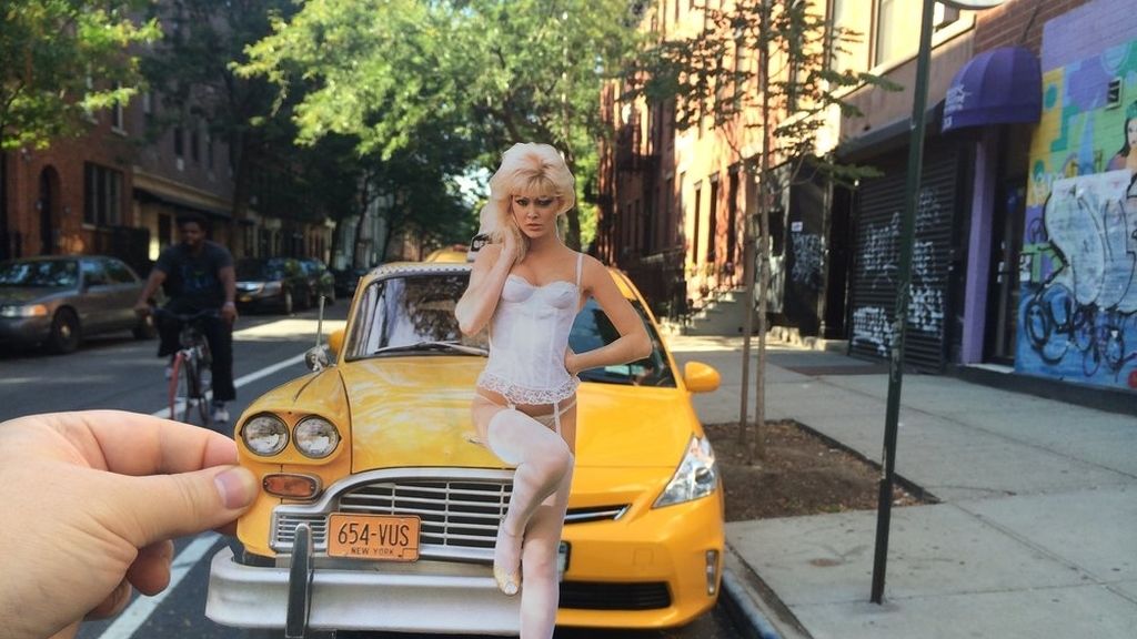 Transforma momentos de la vida cotidiana en imágenes hilariantes con recortes de revistas