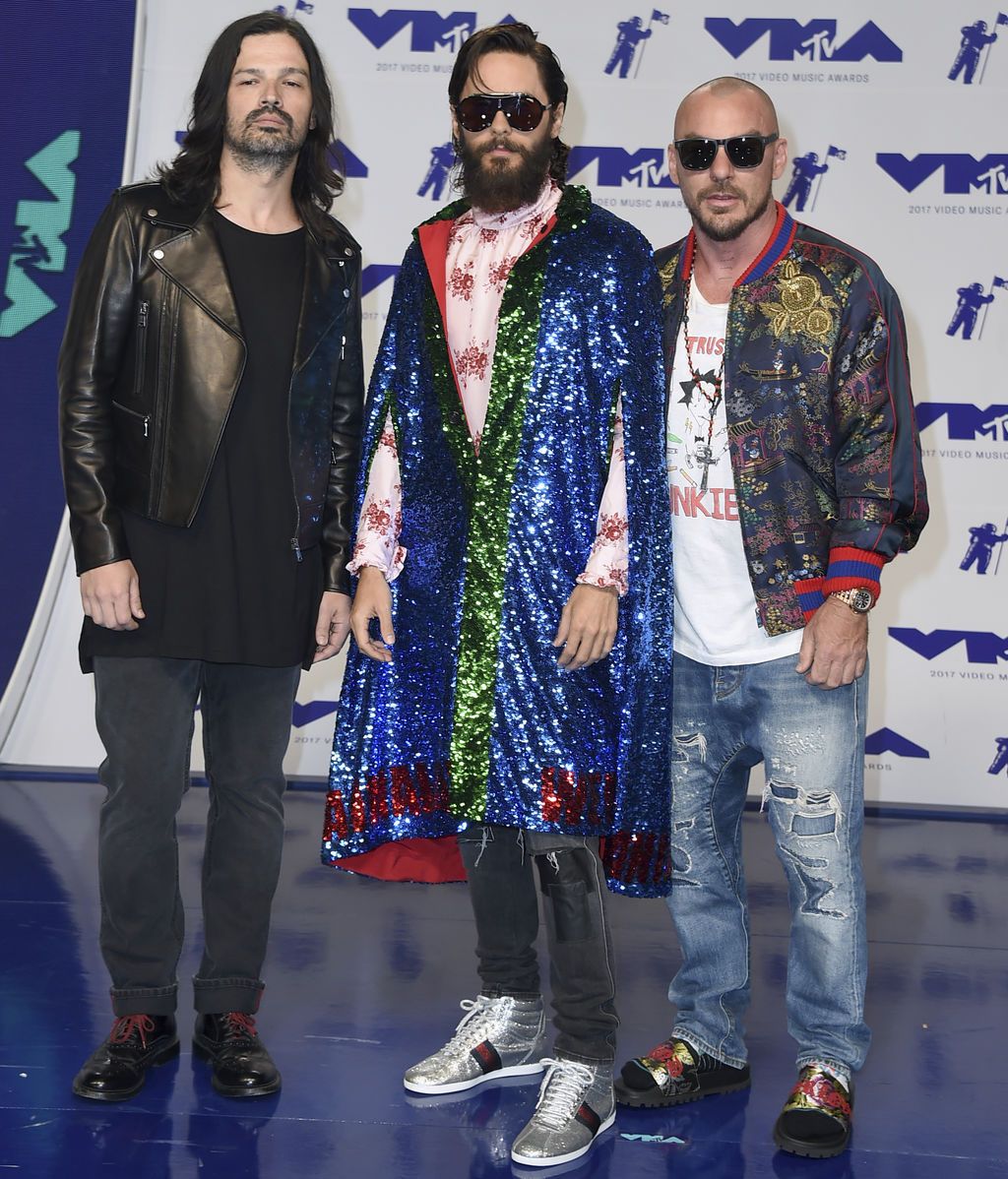Tomo Milicevic, Jared Leto y Shannon Leto, bien de 'brilli brilli'