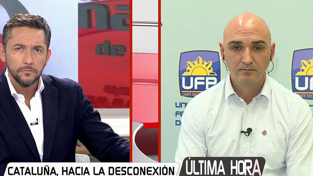 Serafín Giraldo (UFP): "Los Mossos no han colaborado en la base de datos CITCO desde que ingresaron"