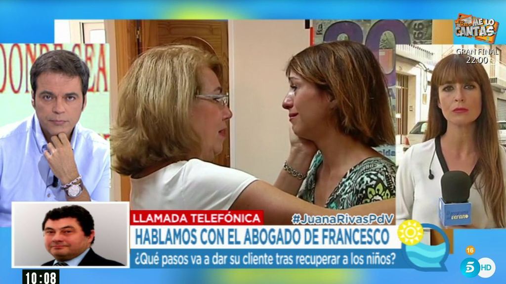 Abogado de Francesco: "El mayor tuvo inicialmente una reacción de rechazo al padre"