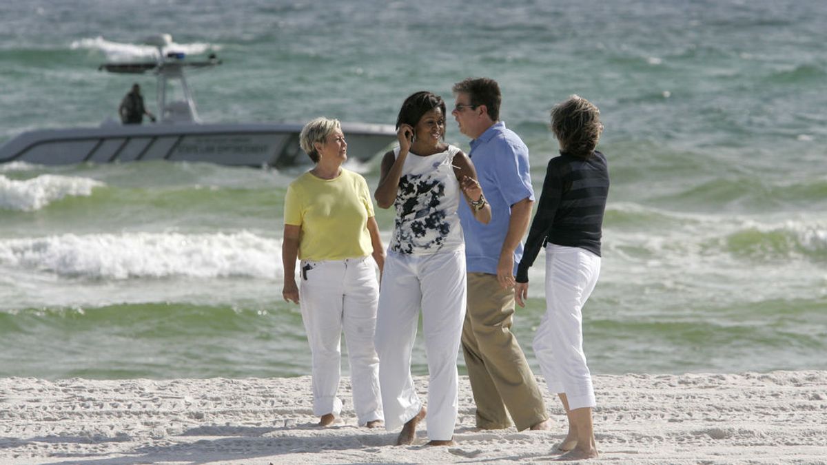 Michelle Obama  veranea con amigos en Mallorca