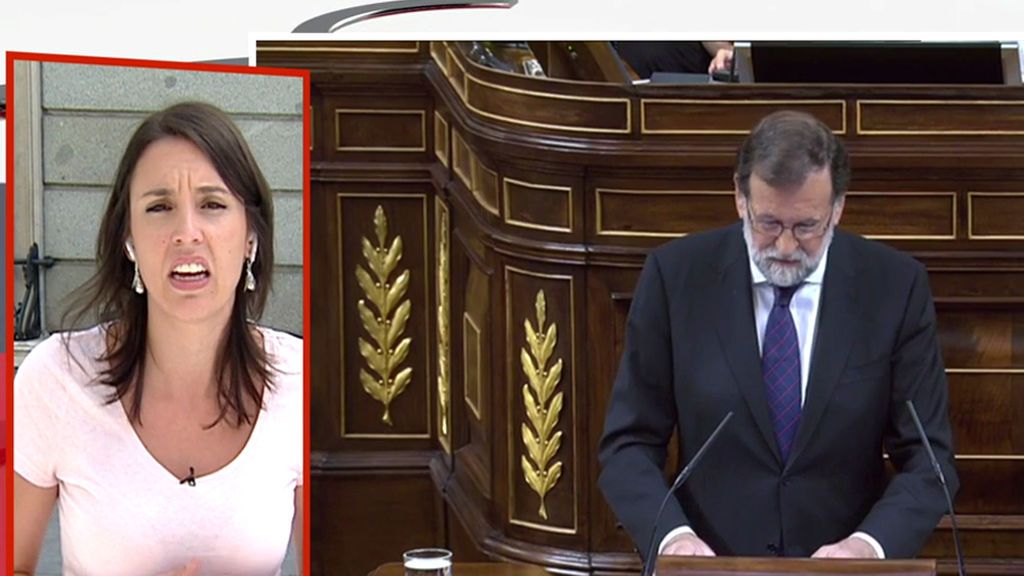 Irene Montero: “Rajoy ha usado a las víctimas del terrorismo para tapar su corrupción”