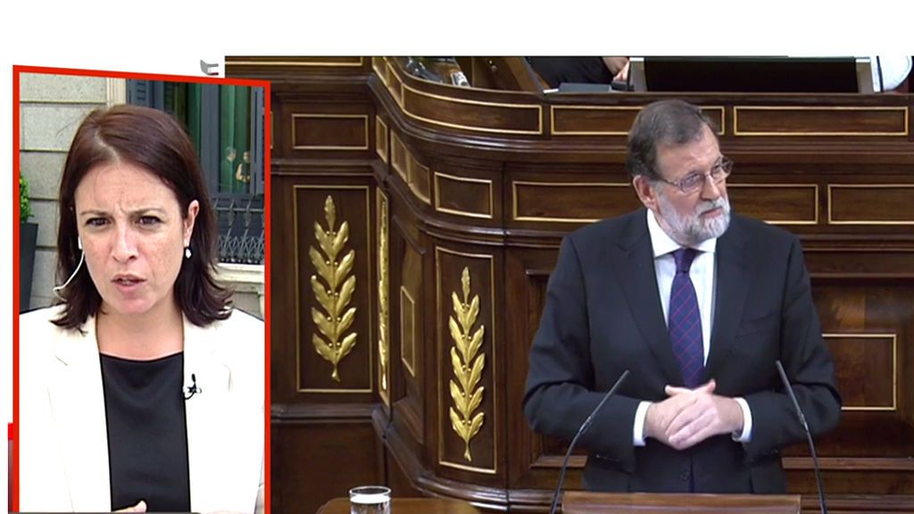 Adriana Lastra (PSOE): “Una vez más, Mariano Rajoy se ha reído de toda España”