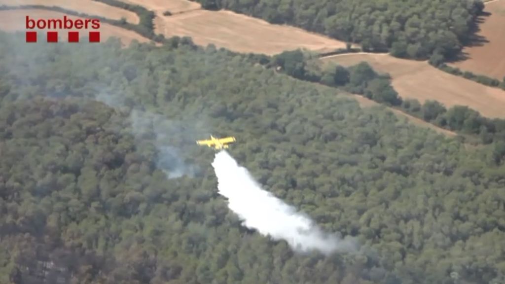 Fuego, agua y aire: así trabajan desde el cielo los pilotos apagafuegos