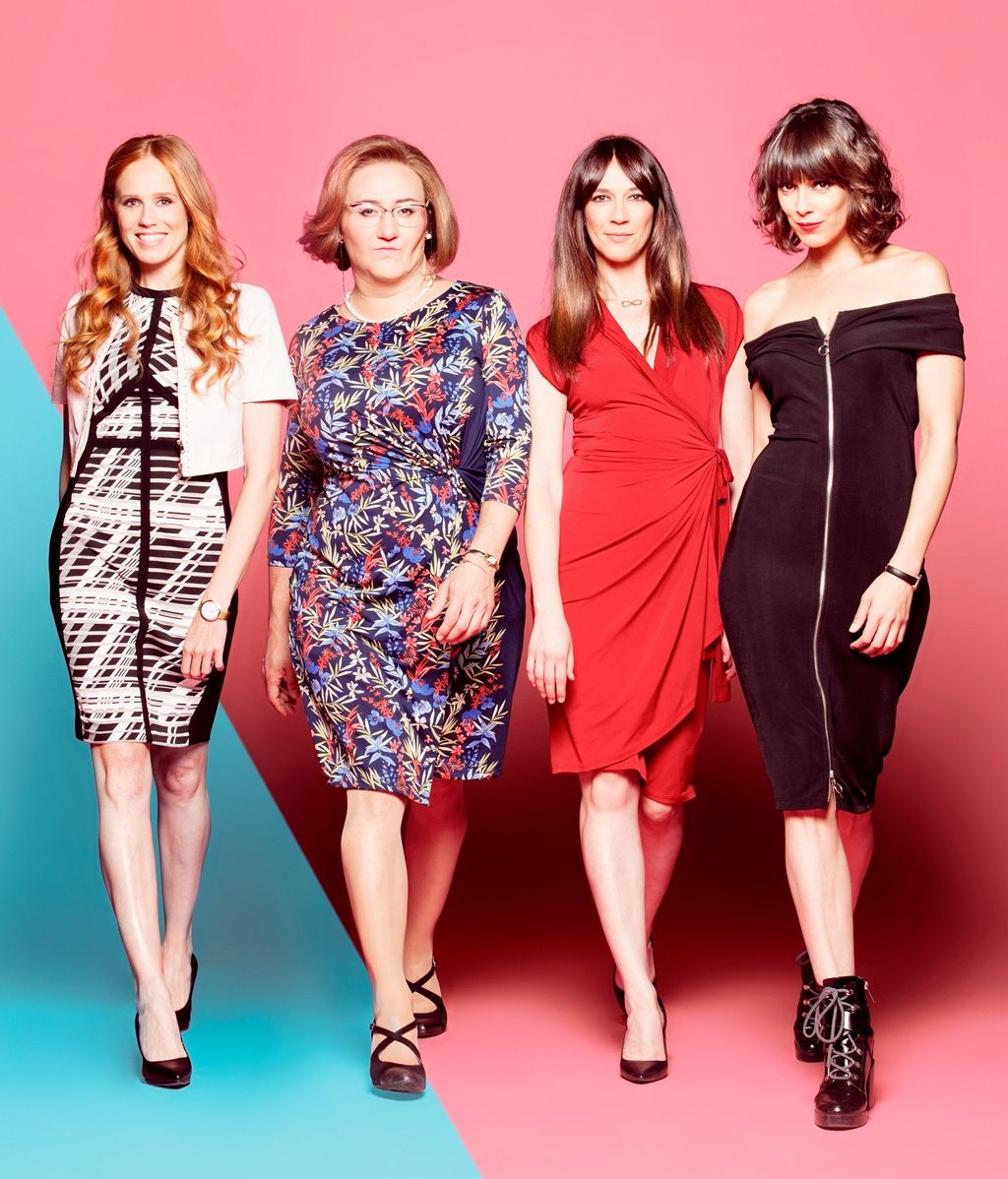 Cuatro 'mujeres' de armas tomar