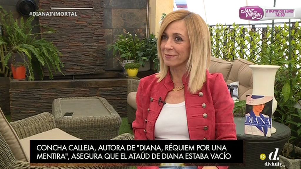 Concha Calleja asegura que LadyDi fue enterrada dos días antes de la fecha oficial