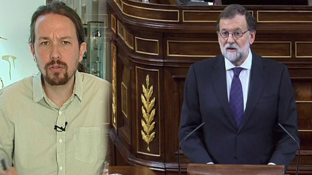 Los 'zascas' de Iglesias a C's: "Quien sostiene a Rajoy en el gobierno no está en la oposición"